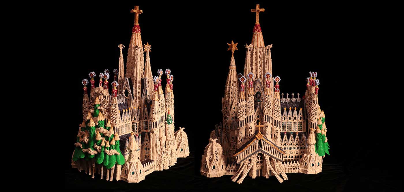 3D SEA-LAND Model Kit The Sagrada Familia