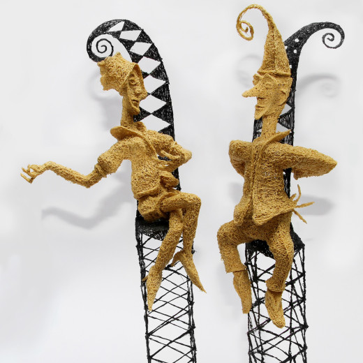 Seated Couple